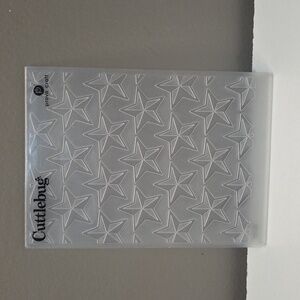 Stars Embossing folder Sizzix Big Shot Stampin Up